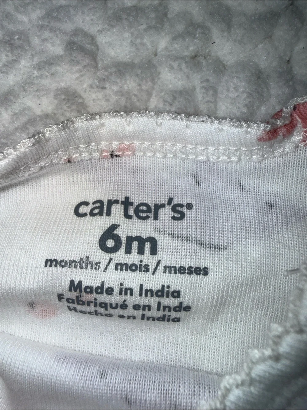 Carter's White One-Piece & Leggings Set with Pink and Purple Sea Animals